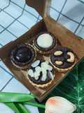 ทาร์ตบราวนี่ ซอสลาวา-นมสด/โกโก้