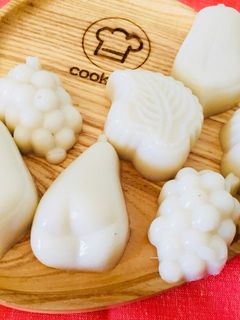 Hình của món Rau câu cốt dừa.