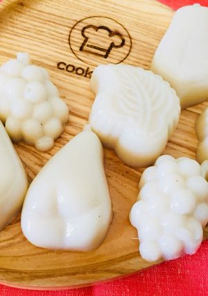 Hình của món Rau câu cốt dừa.