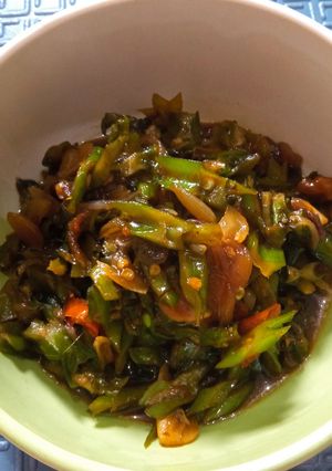 Foto resep Oseng kecipir gula merah