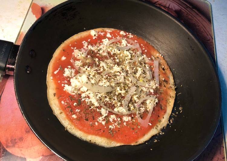 # Pizza de frigideira fit - Gozhowgos