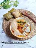 Ketupat sayur labu siam santan
