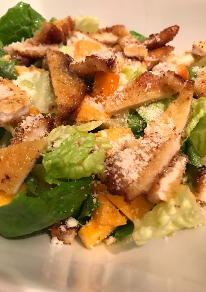 Una foto de Ensalada César fácil a mi manera
