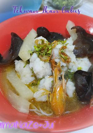 Foto resep 31. Tekwan Ikan Gabus💕