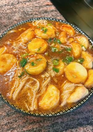 Foto resep Tofu jamur enoki
