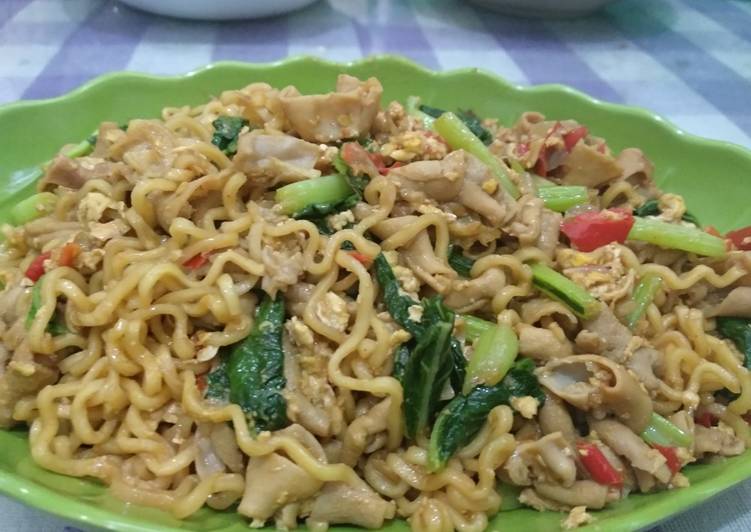 Resep Mie goreng usus yang Enak Banget