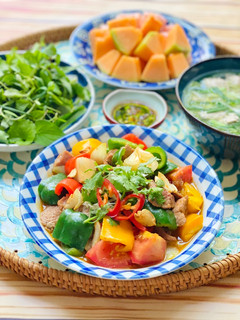 Hình của món Bò Xào Lúc Lắc.