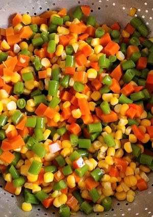 Foto resep Sayuran Mix (Wortel, Jagung, Buncis)