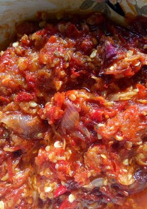 Foto resep Sambalado teri medan