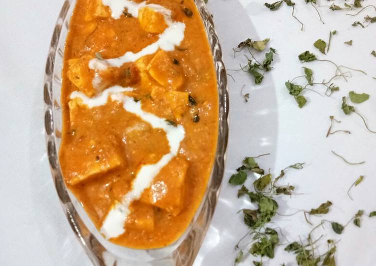 Easiest Way to Make Award-winning Paneer butter masala