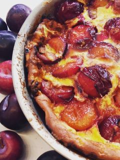 Szilvás New Yorki palacsinta recept fotója