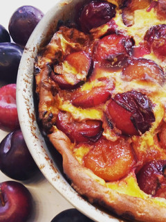 Szilvás New Yorki palacsinta recept fotója