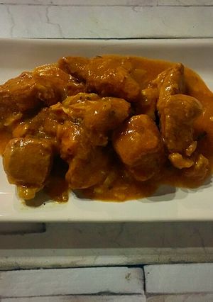 Una foto de Cerdo vindaloo