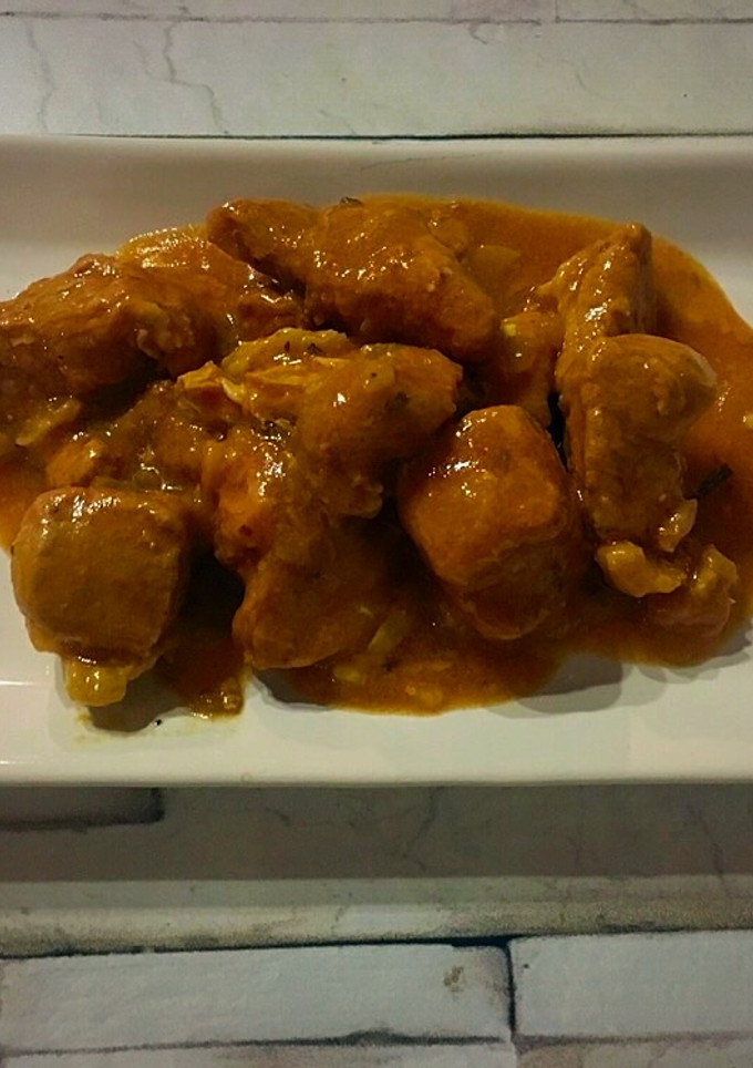 Una foto de Cerdo vindaloo