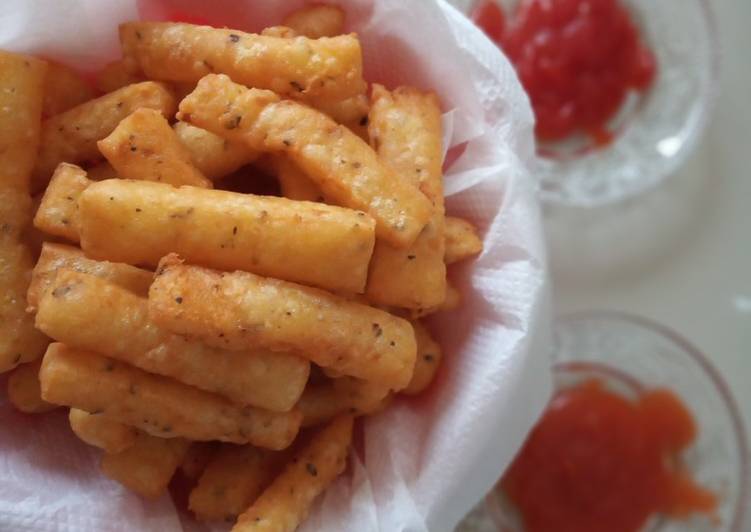 Stik Kentang Keju (Aroma Pizza)