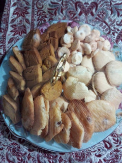 عکسی از دستور شیرینی عید (پفکی گردویی)