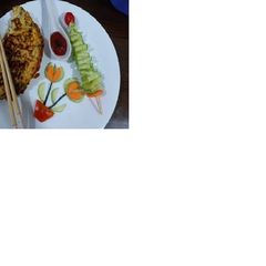 A picture of Omu rice.