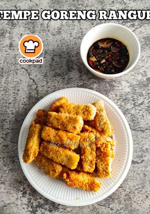 Gambar Tempe Goreng Rangup