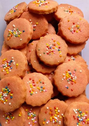 Foto resep Kue kering sprinkle
