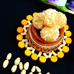 A picture of Mawa Laddu.