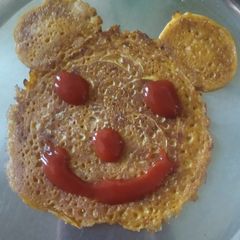 A picture of Mickey Mouse chilada.