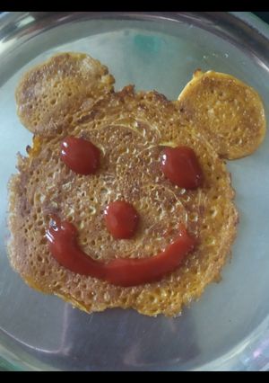 A picture of Mickey Mouse chilada.
