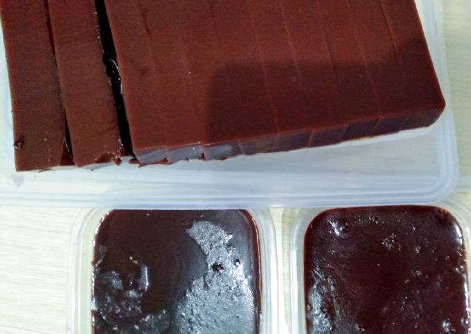 Silky coklat puding chocolatos