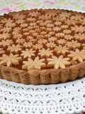 Crostata croccante all'albicocca