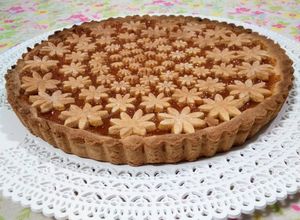 Foto di Crostata croccante all'albicocca