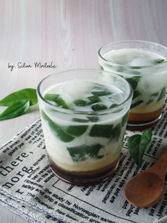 Foto resep Es Cincau Santan Gula Merah