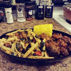 A picture of LadyIncognito's BBQ Apple Jalapeno Boneless Thighs.