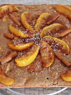 Foto de Bolo de maçã e canela