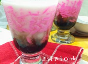 Foto resep Black Pink Cendol