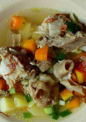 Foto resep Sop Iga ala chef Vallen