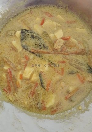 Foto resep Gulai Putih Telur, Tempe, Sayur