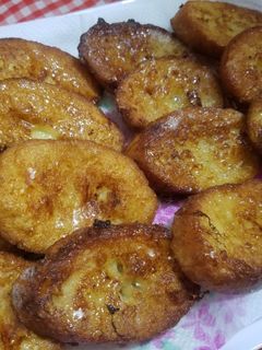 صورة لوصفة خبز مقلي ومعسل 🥖🍯