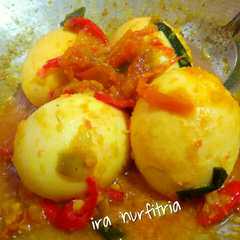 Semur Telur Balado রেসিপির প্রধান ছবি