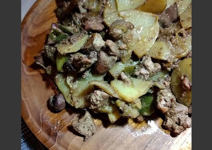 Standar Bagaimana cara memasak Oseng Kentang Ati Cabe Hijau dijamin sempurna