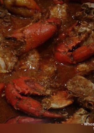 A picture of Whosayna’s Garam Masala Crabs.