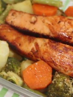 Foto de Salmão no Forno