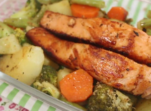 Foto de Salmão no Forno