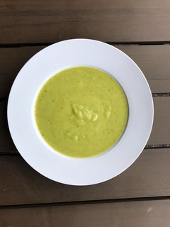 Una foto de Crema de calabacín para la familia👪