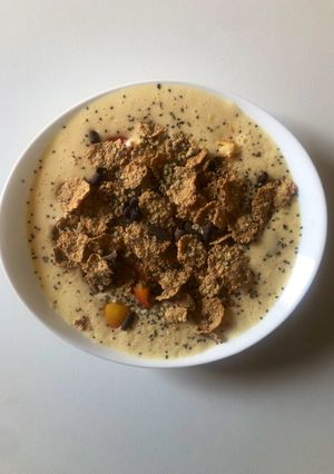 Foto de Smoothie bowl de Ananás, Manga e Papaia