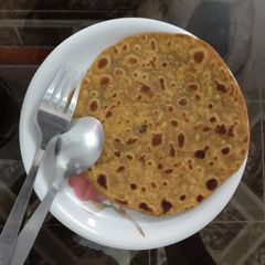 A picture of Cabbage Paratha (Stuffed Cabbage Flatbread).