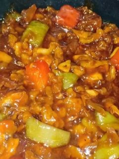 চিলি মাশরুম (chili mushroom recipe in Bengali) রেসিপির প্রধান ছবি