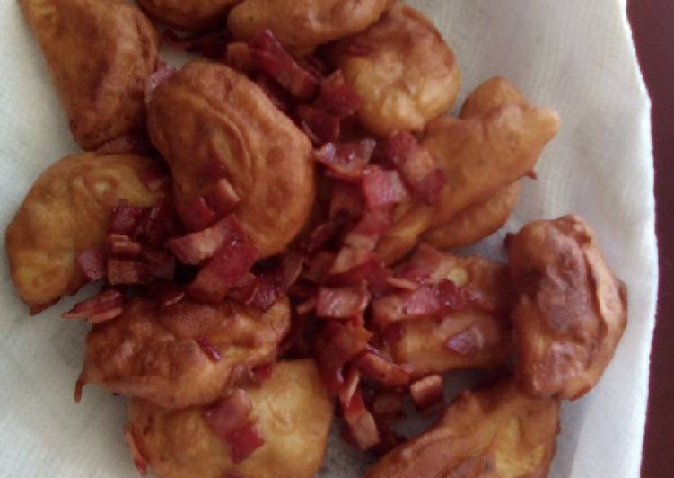 Recipe of Homemade Bacon potato fridder