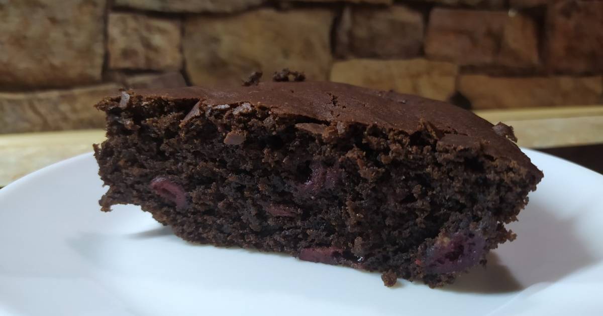 Постный шоколадный пирог в духовке рецепт с фото