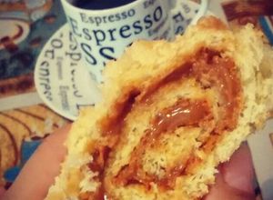 Una foto de Brazo gitano de dulce de leche