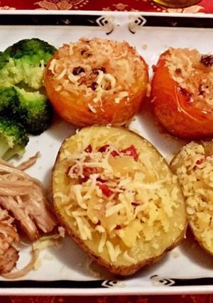 Foto resep Potato With Mushroom