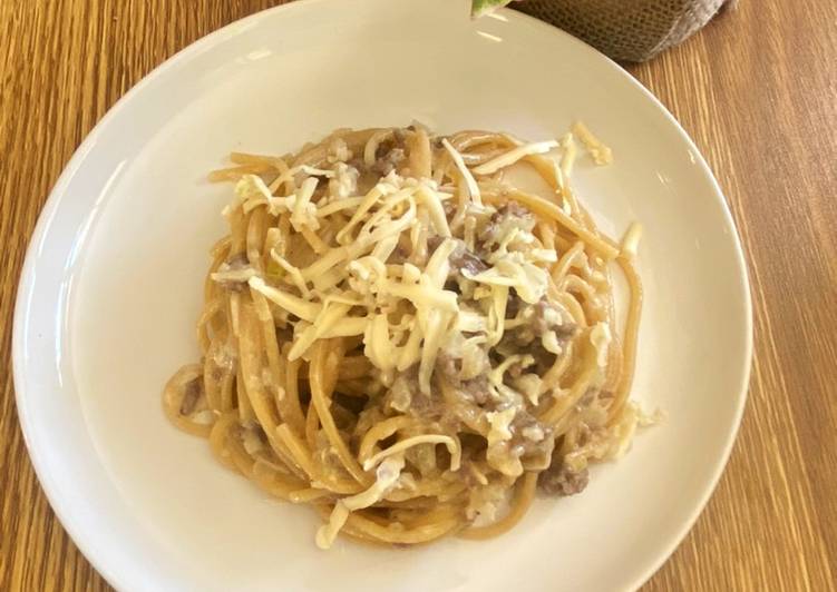 Resep Spaghetti Carbonara Express yang lezat dan Mudah Dibuat